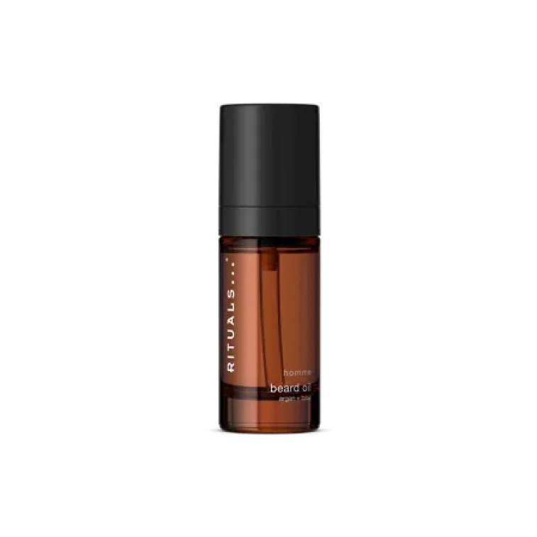 Aceite de barba con argán y albahaca de Rituals: un secreto bereber para el cuidado masculino