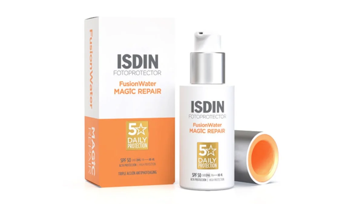 ISDIN Fusion Water Magic Repair SPF 50+: el protector solar que repara mientras protege, ¿merece la pena?