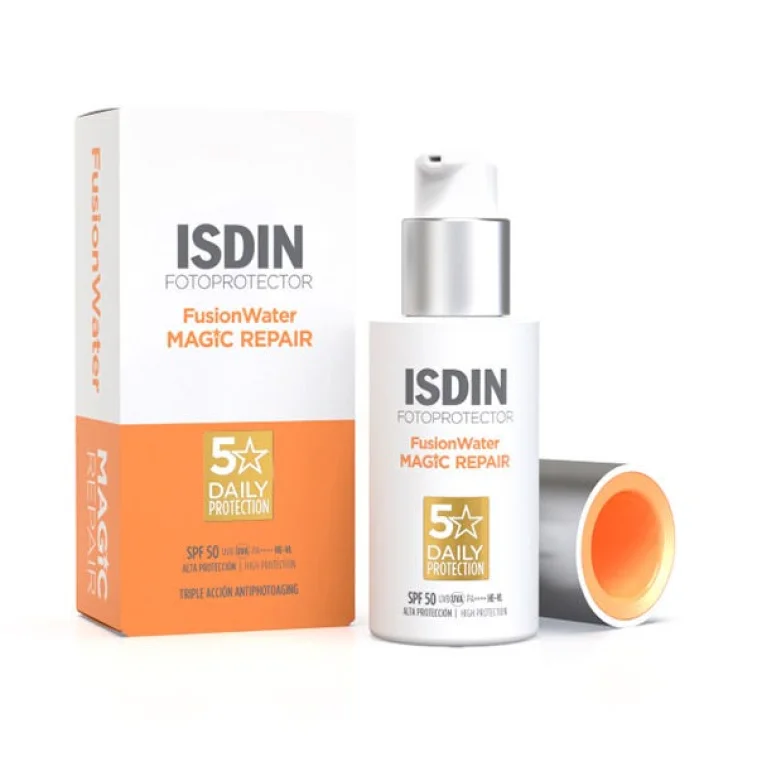 ISDIN Fusion Water Magic Repair SPF 50+: el protector solar que repara mientras protege, ¿merece la pena?