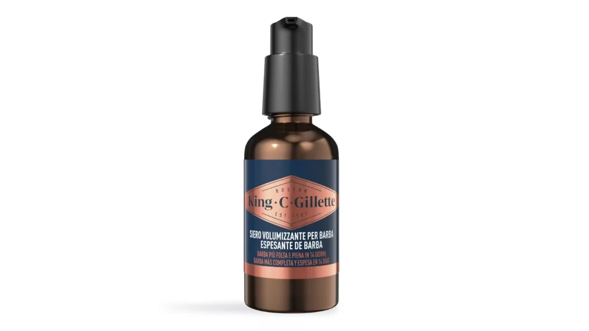 Aceite para Barba King C. Gillette: el secreto mejor guardado para una barba suave, brillante y sin picores