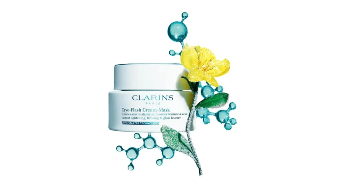 Clarins Cryo-Flash Cream-Mask: la mascarilla que congela el tiempo (y tu piel a -4 °C)