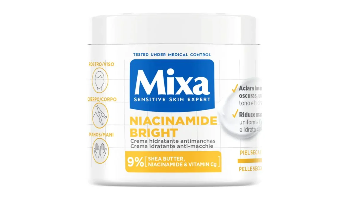 Mixa Niacinamide Bright: la crema antimanchas de 6 euros que arrasa en opiniones (y tiene sentido)