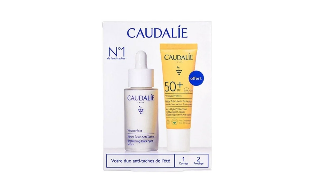 Caudalie Pack Vinoperfect: el dúo antimanchas y solar que tu piel necesita este verano